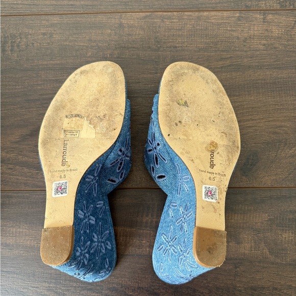 Larroude Jackie Wedge Sandal - Picture 12 of 12